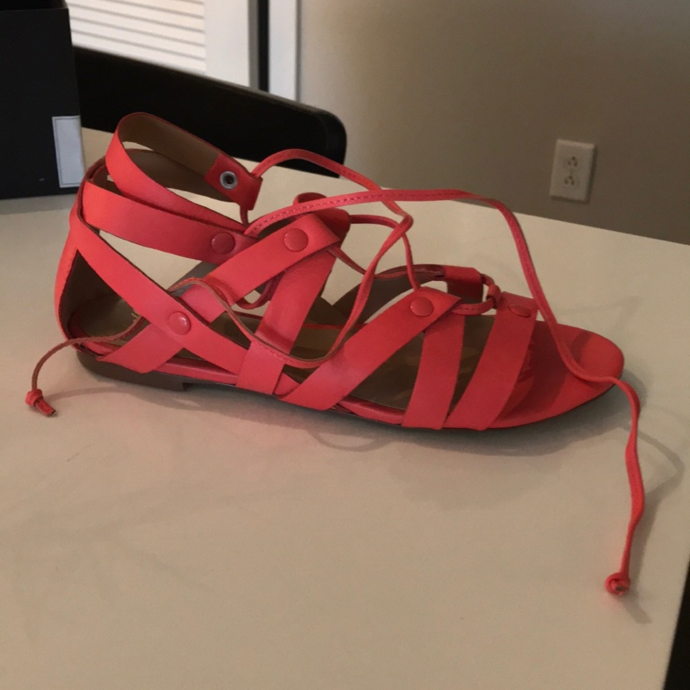 Banana Republic lace up sandals
